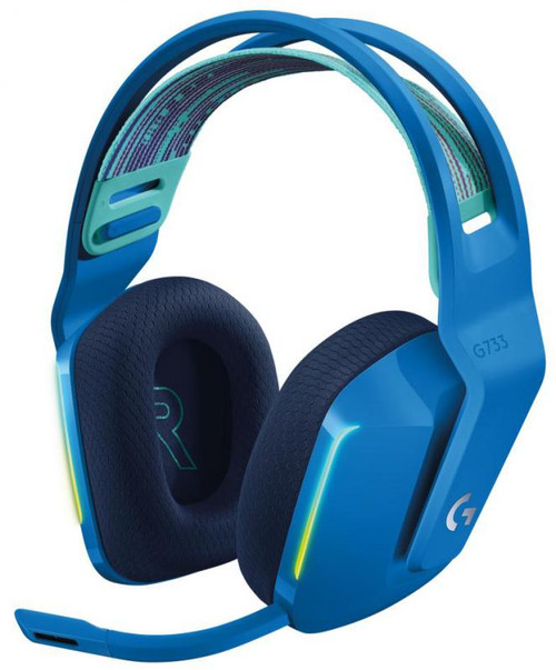 LOGITECH G733 LIGHTSPEED Wireless RGB Gaming Headset - BLUE