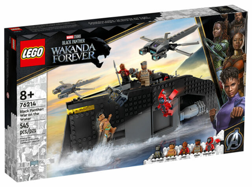 LEGO Marvel Black Panther: Wakanda Forever War on The Water 76214 Building Toy Set