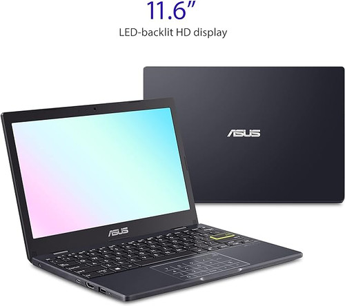 ASUS Vivobook Laptop L210 11.6" Ultra Thin Laptop, Intel Celeron N4020 Processor, 4GB RAM, 128GB eMMC Storage, Windows 11 Home in S Mode-Star Black