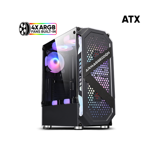 Armaggeddon Tritron Pro 200 Gaming PC Chassis Black