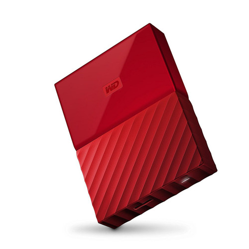 WD 1TB Red My Passport  Portable External Hard Drive - USB 3.0