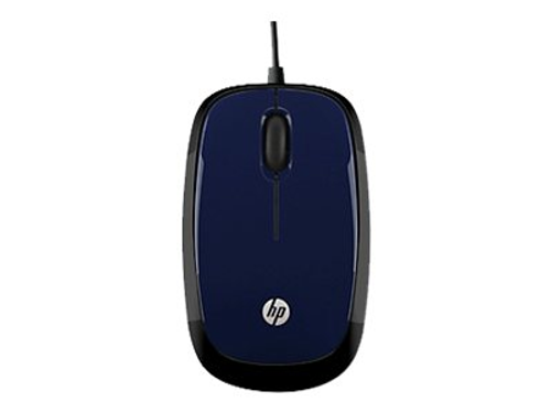 HP Wired USB Mouse X1200 (Revolutionary Blue) (H6F00AA)