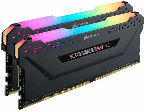 Corsair Vengeance RGB PRO 16GB DDR4 3200 (PC4-25600) C16 Desktop Memory - Black