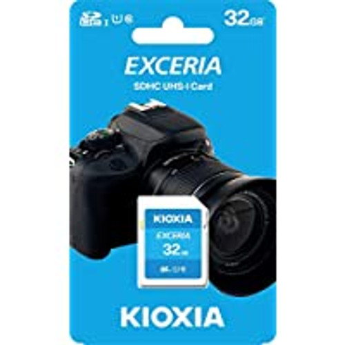 Kioxia 32GB SDHC UHS-I Class 10 SD Card, 100MB/s, N203