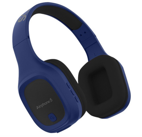 SonicGear Airphone 5 Bluetooth Headset - Black Blue