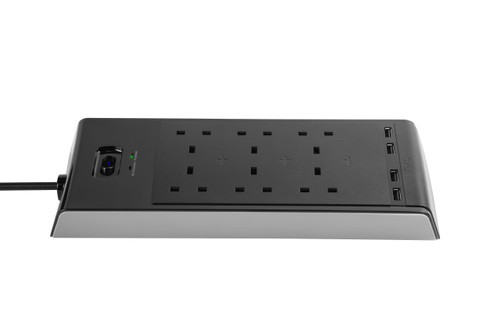 Targus Smart Surge Protector 6 with 4 USB Ports (APS11AP-50)