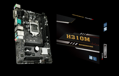 Biostar H310MHG Supports 8th & 9th Gen Intel® Core™ Processor VGA/HDMI/DVI Biostar H310MHG Supports 8th & 9th Gen Intel® Core™ Processor VGA/HDMI/DVI