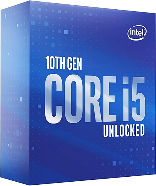 Intel Core i5-10600K Desktop Processor 6 Cores up to 4.8 GHz Unlocked LGA1200 (Intel 400 Series Chipset) 125W Intel Core i5-10600K Desktop Processor 6 Cores up to 4.8 GHz Unlocked LGA1200 (Intel 400 Series Chipset) 125W