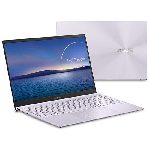 ASUS ZenBook 13 Ultra-Slim Laptop 13.3” Full HD NanoEdge Bezel Display, Intel Core i5-1035G1 Processor, 8GB RAM, 256GB PCIe SSD, NumberPad, Windows 10 Home, Lilac Mist ASUS ZenBook 13 Ultra-Slim Laptop 13.3” Full HD NanoEdge Bezel Display, Intel Core i5-1035G1 Processor, 8GB RAM, 256GB PCIe SSD, NumberPad, Windows 10 Home, Lilac Mist