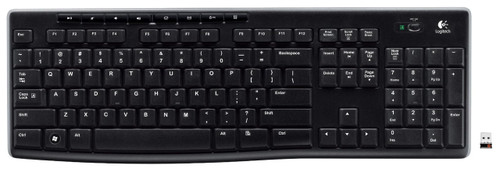 Logitech Wireless Keyboard K270 with Long-Range Wireless - 1 Year Warranty