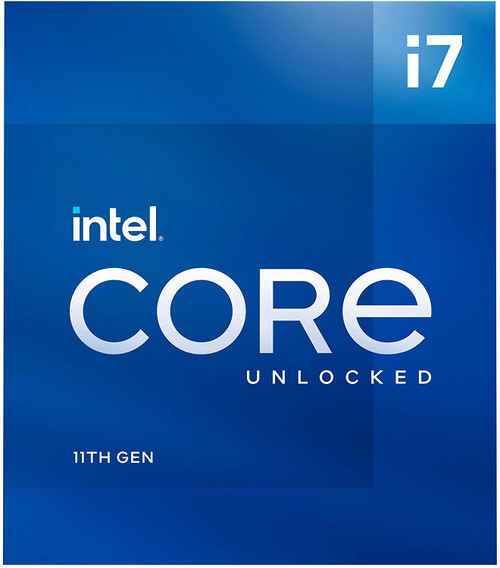 Intel Core i7 11700K  / 11700F Desktop Processor 8 Cores up to 5.0 GHz Unlocked LGA1200 (Intel 500 Series & Select 400 Series Chipset) 125W