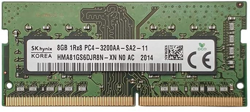 SK Hynix DDR4 3200MHz PC4-25600 1.2V 1R x 16 SODIMM Laptop RAM Memory Module