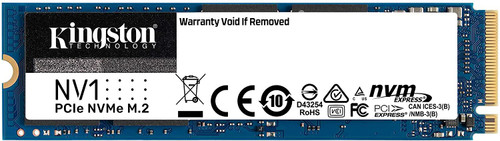 Kingston NV1  M.2 2280 NVMe PCIe Internal SSD Up to 2100 MB/s SNVS/