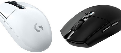 Logitech G305 LIGHTSPEED Wireless Gaming Mouse, Hero 12K Sensor, 12,000 DPI, Lightweight, 6 Programmable Buttons, 250h Battery Life, On-Board Memory, PC/Mac