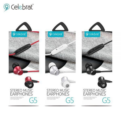 Celebrat G5 wired earphones