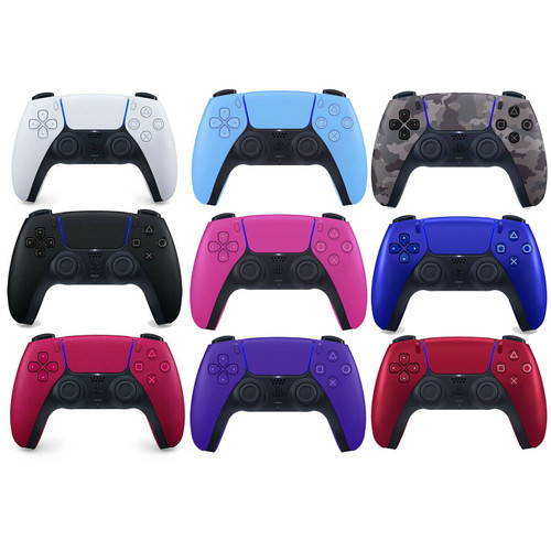 Sony DualSense Wireless Controller for PlayStation 5-Black/White/Starlight Blue/Galactic Purple/Silver/Nova Pink/Cosmic Red