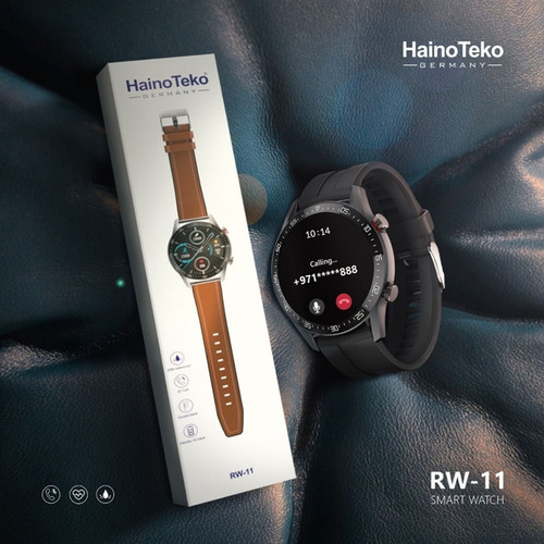 Haino Teko 46mm Bluetooth Smart Watch, Silver RW-11