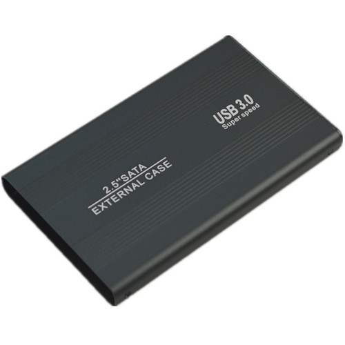 2.5'' HDD Aluminium External Case USB 3.0 white box