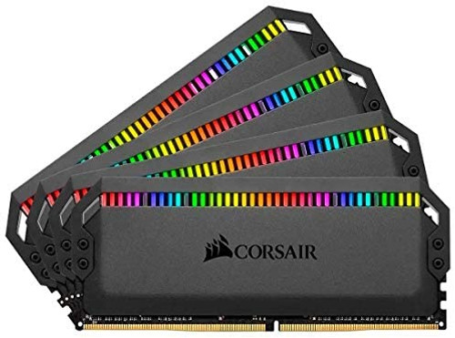 Corsair Dominator Platinum RGB 8GB DDR4 3600MHz Memory Module, 288-pin DIMM  CMT32GX4M4K3600C16