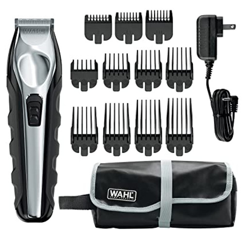 WAHL Lithium Ion Multi Grooming Trimmer Clipper 9888-1216 · Self-Sharpening Blades. · Long Battery Life with Quick Recharge. · Powerful & Durable Motor