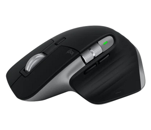 Logitech MX Master 3 – Advanced Wireless Mouse for Mac, Ultrafast Scrolling, Ergonomic Design, 4000 DPI, Customisation, USB-C, Bluetooth, MacBook Pro,Macbook Air,iMac, iPad Compatible - Space Grey