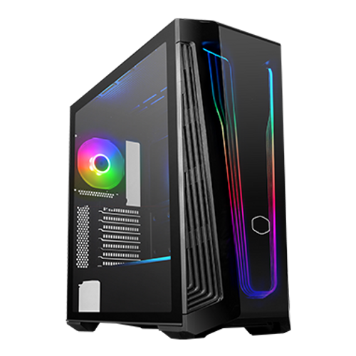COOLERMASTER MASTERBOX MB540 (w/o PSU) ARGB Ether Front Panel The I/O panel comes with a USB 3.2 (Gen 2) Type-C port, two additional USB 3.2 (Gen 1) ports, and one 3.5mm (audio + mic) headset jack COOLERMASTER MASTERBOX MB540 (w/o PSU) ARGB Ether Front Panel The I/O panel comes with a USB 3.2 (Gen 2) Type-C port, two additional USB 3.2 (Gen 1) ports, and one 3.5mm (audio + mic) headset jack