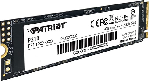 Patriot P310 240GB Internal SSD - NVMe PCIe M.2 Gen3 x 4 - Low-Power Consumption Solid State Drive