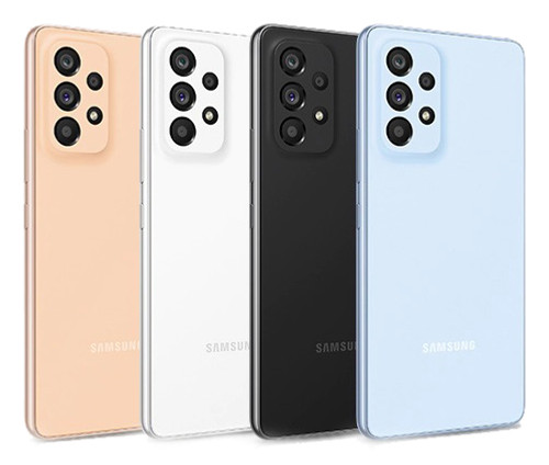 Samsung Galaxy A53 5G  Dual SIM,128 GB 6GB RAM Light Blue, Black, Orange, White  2 Years warranty-SM-A536E/DS
