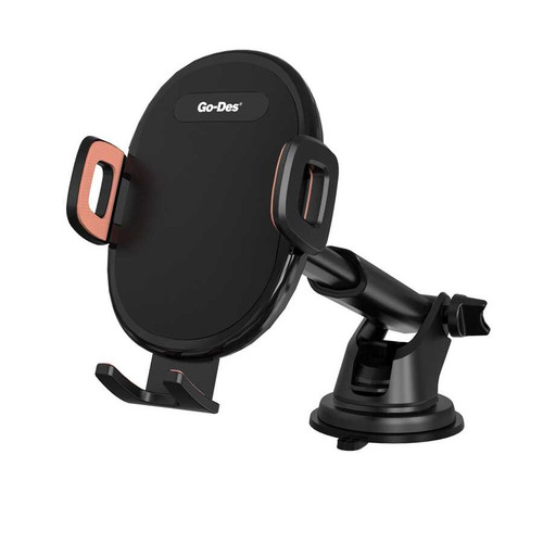 Go-Des 2 In 1 Mini Foldable Car Mount Mobile Phone Holder-GD-HD753