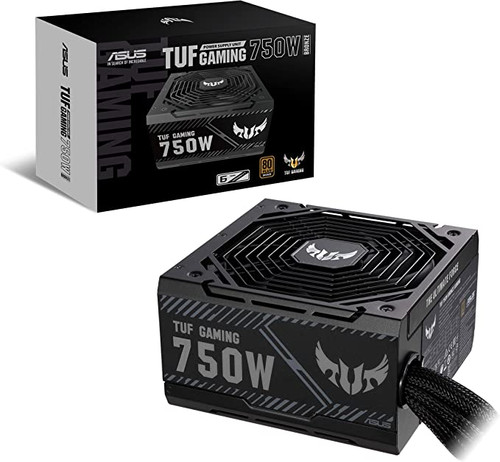 ASUS TUF GAMING 750W Bronze PSU, Power Supply(Axial-tech fan design, Dual Ball Fan Bearings, 0dB Technology, 80 PLUS Bronze Certification, 80cm 8-pin CPU Connector