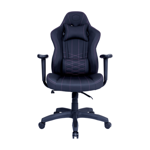 Cooler Master Caliber E1 Gaming Chair for Computer Game, Office and Racing Style Gamer, Comfy Ergonomic Reclining High Back Desk Chairs with Arms & Seat Adjustment Lumbar Support PU Leather-Black