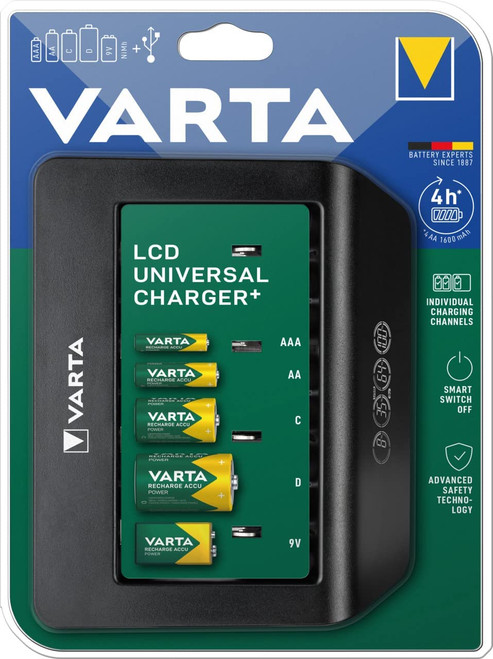 Varta - Varta - Pocket Chargeur + 4 piles rechargeables AA 1600