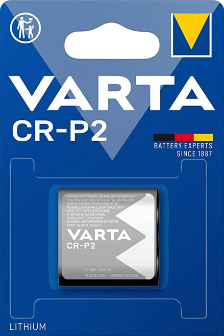 Varta Pile Electronique Lithium Cylinder CR P2