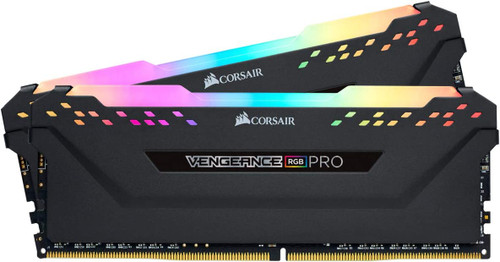 Corsair Vengeance RGB Pro 32GB DDR4 3200 (PC4-25600) C16 Desktop memory–Black (CMW64GX4M2E3200C16)