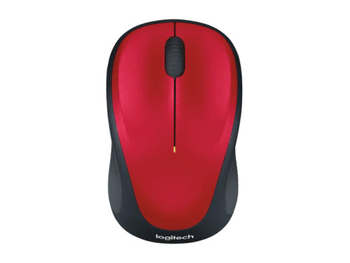 Logitech M235 3 Button Wireless Compact Optical Mouse Red 910-002496