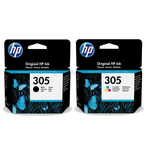 HP  305 Tri-color/Black Cartridge