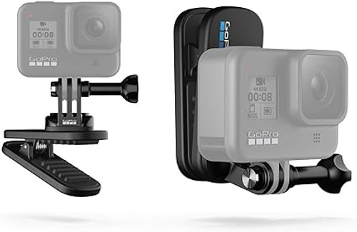 GoPro Travel Kit 2 including the ultra versatile Shorty (Mini Extension Pole + Tripod) and a Magnetic Swivel Clip-AKTTR-002