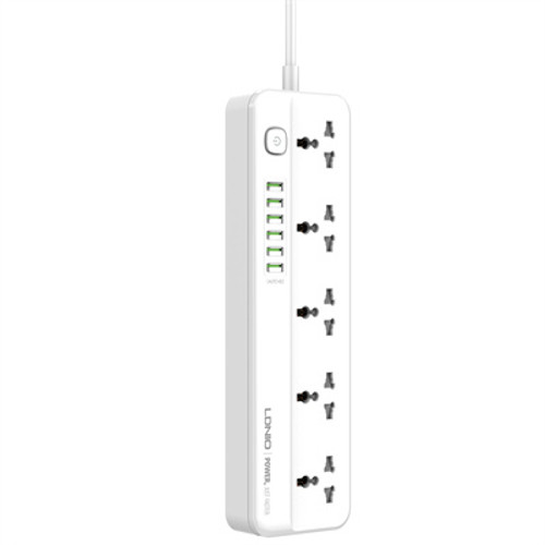 LDNIO  Power Strip Surge Protector with 5 AC Outlets and 6 USB Charging Ports 2m long extension cord for Home & Office-SC5614