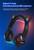 Awei GM-9 Over-Ear Gaming Headphone with Mic 3.5mm Jack Colorful Ambient Lights Headset for PC Laptop