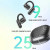Awei TZ6 ENC Noise Canceling HD Calling OWS Air Conduction Bluetooth