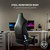 Razer Iskur X Ergonomic Gaming Chair Black/Green - Leather Upholstered Adjustable Armrests High-Density Foam Cushions