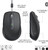 Logitech MX Anywhere 3S mouse RF Wireless + Bluetooth Laser 8000 DPI Pale Grey/White/Black