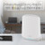 NETGEAR Orbi Whole Home Tri-Band Mesh WiFi 6 System (RBK762S) – Router With 1 Satellite Extender - Coverage up to 5,000 sq. ft, 75 Devices – Free Armor Security - AX5400 802.11ax (up to 5.4Gbps)