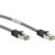 GOOBAY Network Cable Cat 8.1 S/FTP, 5m/10m, grey/Black