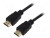 GOOBAY HDMI Cable 1m Cable plug both sides 1m black 30AWG HDCP 2.2, HDMI 2.0, High Speed-60620