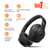 JBL Tune 720BT Wireless Over Ear Headphones with Mic, Pure Bass Sound, Upto 76 Hrs Playtime, Speedcharge, Dual Pairing, Customizable Bass with Headphones App, Lightweight, Bluetooth 5.3 (Black)