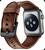 EAVAE Strap Compatible with Apple Watch Bands Leather Brown 44mm 42mm,Premium Leather Replacement Band for iWatch Apple Watch Series 6 5 4 3 2 1 Apple Watch SE Men and Women