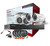 HIKVISION SURVEILLANCE KIT ds-qt1080-4i (4 camera kit 2MP WITH ACCS/ADAPTOR/CABLE)