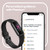 Fitbit Luxe Fitness and Wellness Tracker with Stress Management, Sleep Tracking and 24/7 Heart Rate, Black/Graphite, One Size (S & L Bands Included)  FB422BKBK