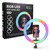 Dark Edge 10.2" MJ26 RGB LED Soft Ring Light, RGB Flash Ring Light for Camera Smartphone YouTube Video Shooting and Makeup, Light for tiktok